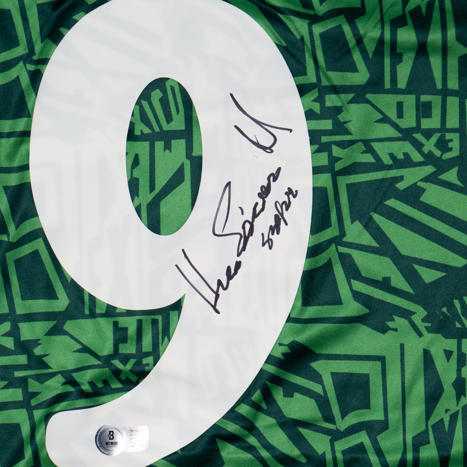 Jersey Firmado Hugo Sanchez - México